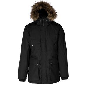 Kariban Adults Unisex Winter Parka Jacket / Black